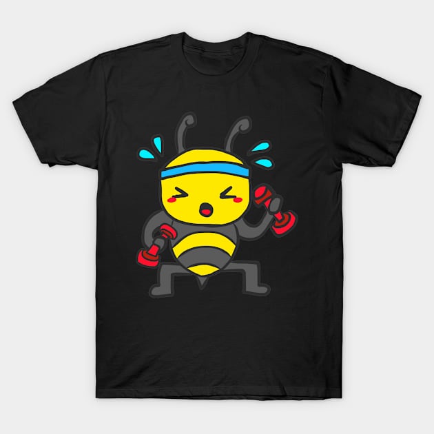 Bumblebee for fat Funny gift bee love for animals T-Shirt by KK-Royal